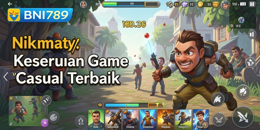 Tampilan gameplay seru dari BNI789 yang memikat.