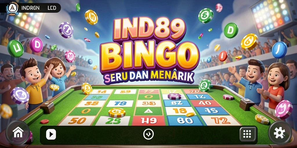 Tampilan gameplay Bingo yang menarik dan interaktif.