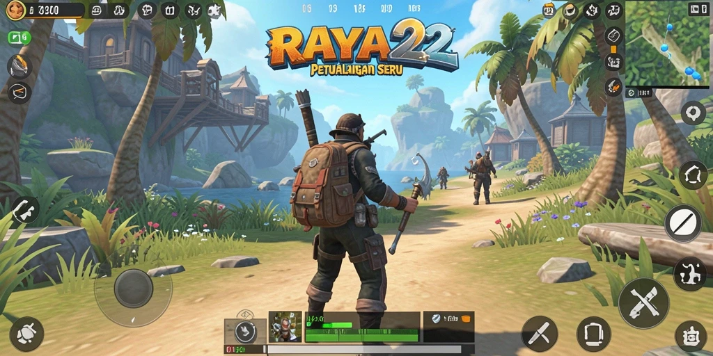 Tampilan gameplay RAYA22 dalam petualangan yang menakjubkan.