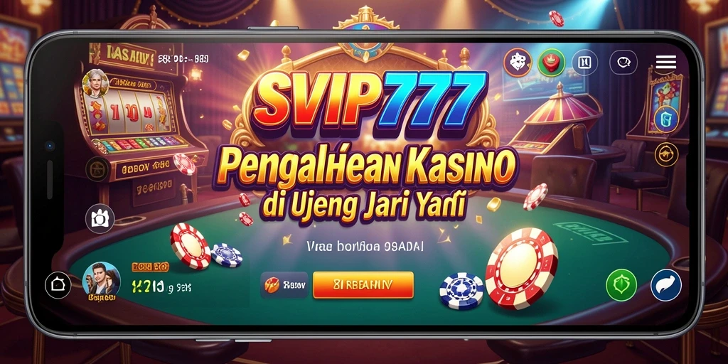 Tampilan gameplay Kasino yang mendebarkan di SVIP777.