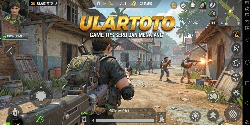 Tampilan mendebarkan permainan ULARTOTO dalam aksi.